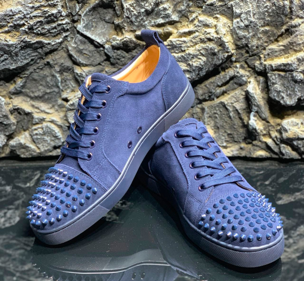 (C&L) Navy Blue Spikes