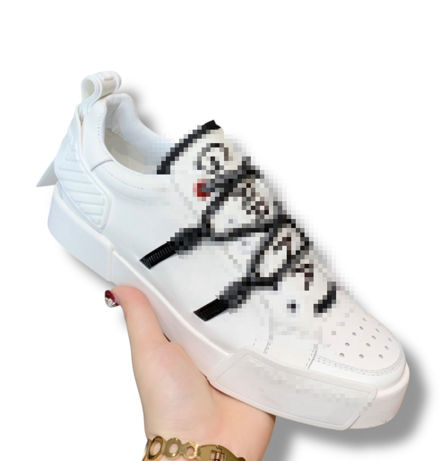 (Dolshe) Lace Over Shoe