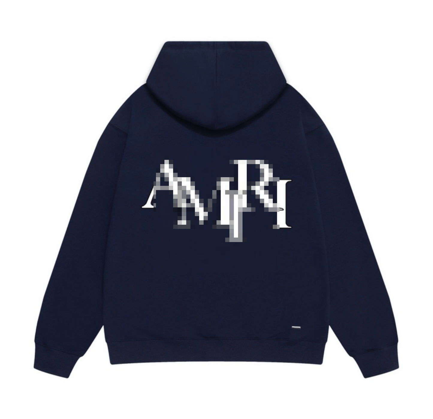 (AMR) Navy & White