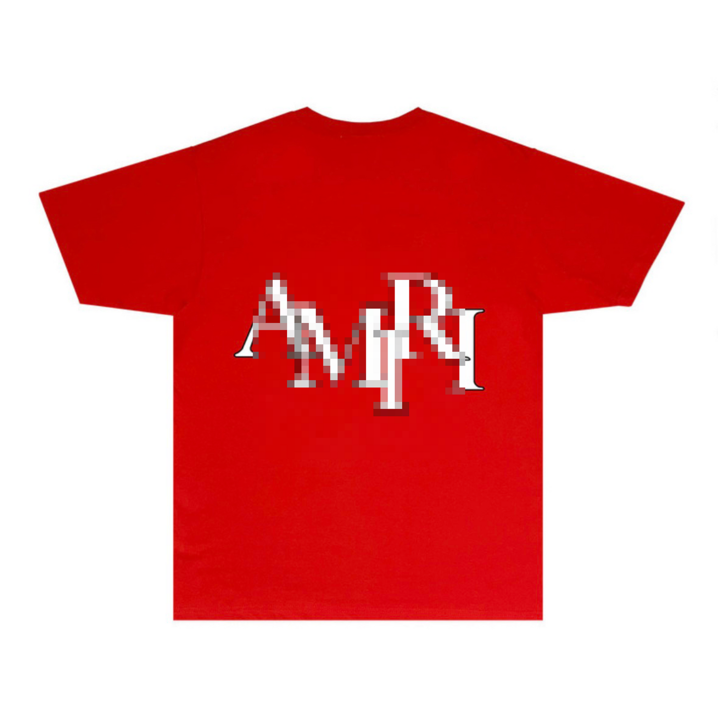 (AMR) Red on White