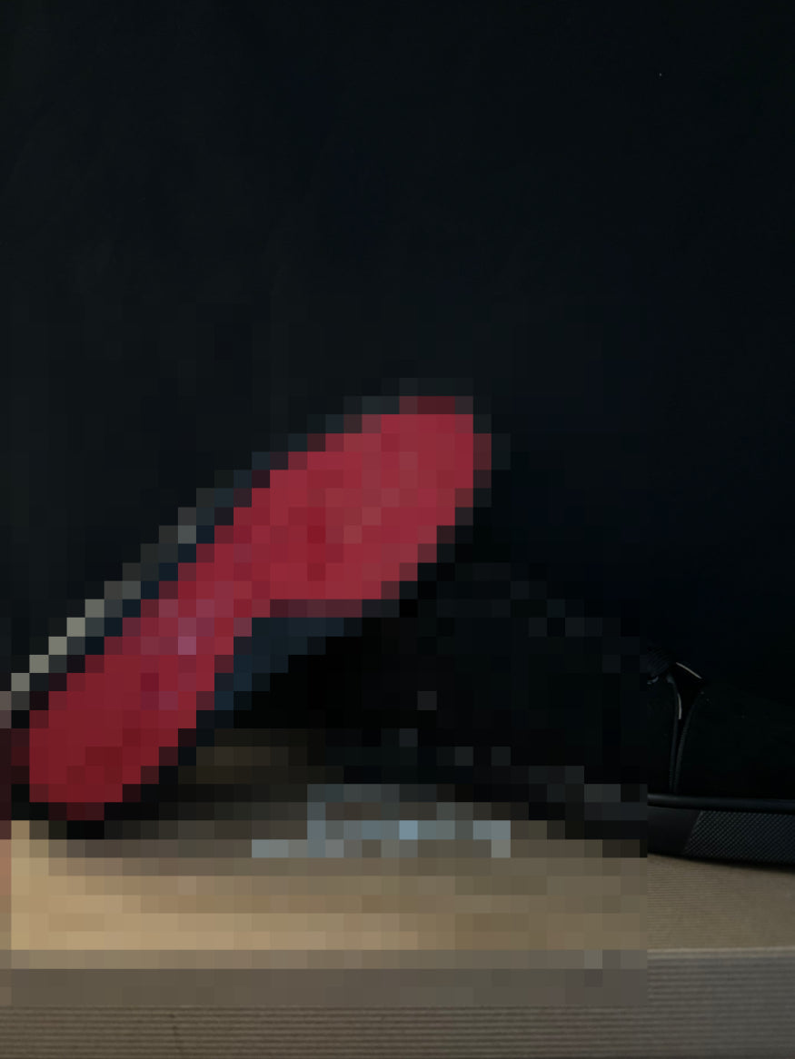 (C&L) Black Suede