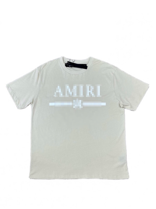 (AMR) Tan Designed Shirt
